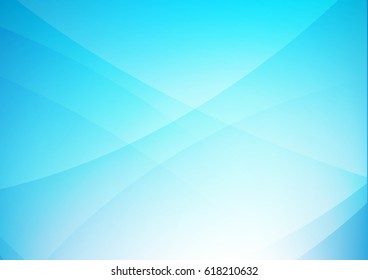 Abstract blue clean background with simply curve lighting element vector eps10
