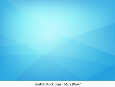 Abstract blue clean background with simply curve lighting element vector eps10