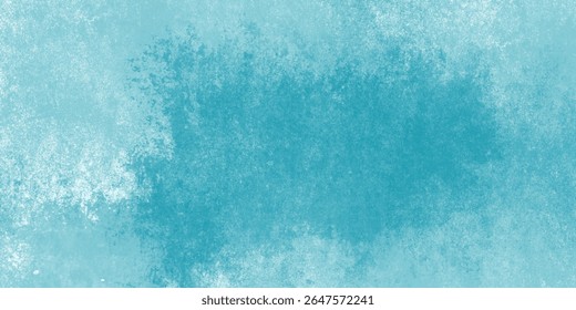Abstract blue cloudy painted background for creative art

