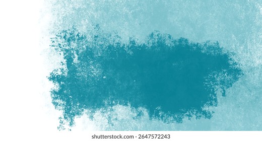 Abstract blue cloudy painted background for creative art

