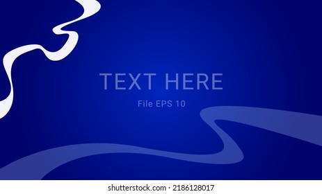 Abstract blue color background blank background. Dynamic shape composition. Vector illustration. Cosmic HUD sci-fi interface vector abstract background. Science, disco, party. Print, video