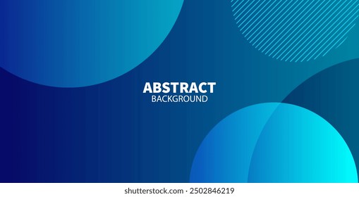 Abstract blue color background. Blue circle background. 