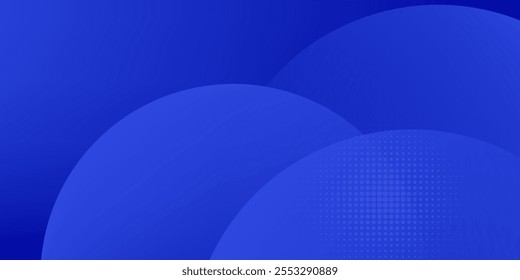 Abstract blue color background. Blue circle background.