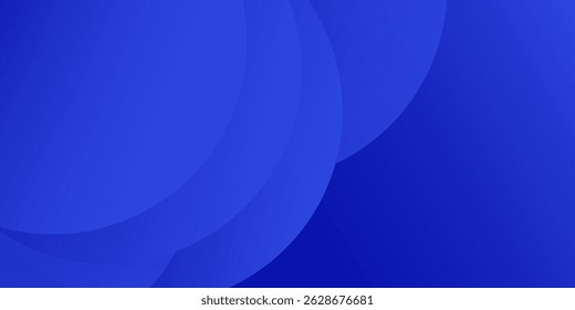 Abstract blue color background. Blue circle background. Vector Illustration