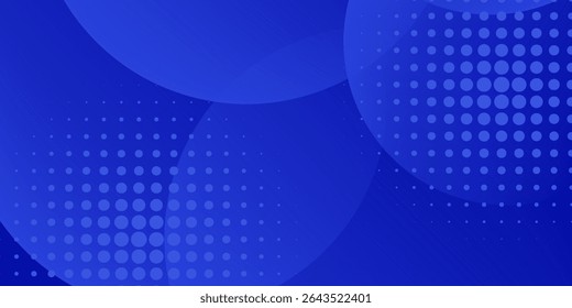 Abstract blue color background. Blue circle background.
