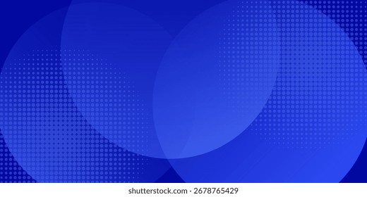 Abstract blue color background. Blue circle background.
