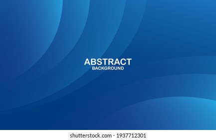 Abstract blue color background  Dynamic shapes composition  Vector illustration