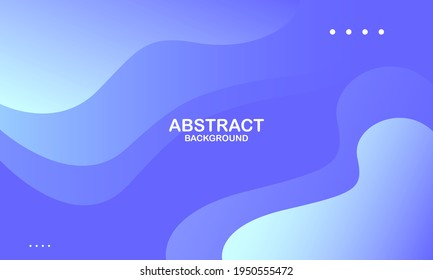 Fondo de color azul abstracto. Composición dinámica de formas. Ilustración del vector