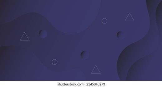 Fondo de color azul abstracto. Composición dinámica de formas. Ilustración del vector