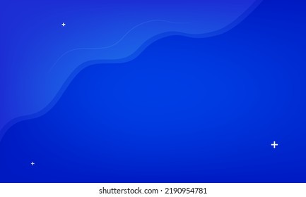 Abstract blue color background. Dynamic shapes composition Hitech communication concept innovation vector design