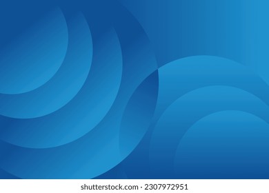 Abstract blue color background. Dynamic shapes composition. Vector illustration. eps 10