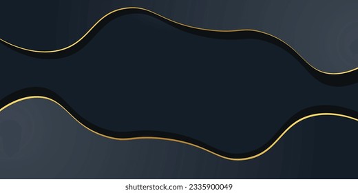 Abstract blue color background. Dynamic shapes composition.