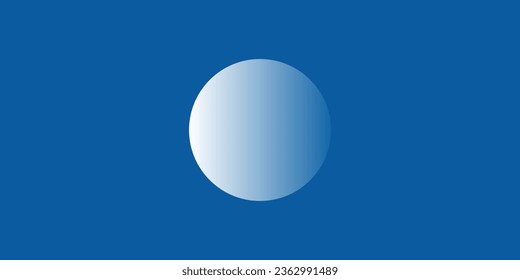 Abstract blue color background. Dynamic shape composition. Vector illustration