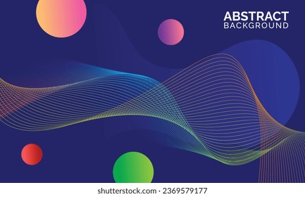 Abstract blue color background. Dynamic shapes composition. Colorful geometric background.
