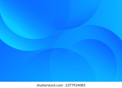 Abstract blue color background. Dynamic shapes composition. Vector illustration