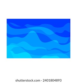 Abstract blue color background. Dynamic shapes composition.Eps10 vector
