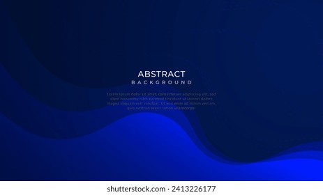 Abstract blue color background dynamic