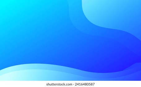 Abstract blue color background. Dynamic shapes composition. vector design concept. Decorative web layout or poster, banner
