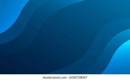 Abstract blue color background. Dynamic shapes composition.  Used to decorate advertisements, publications, Eps10 vector
