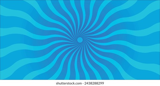 Abstract blue color background. Dynamic shape composition