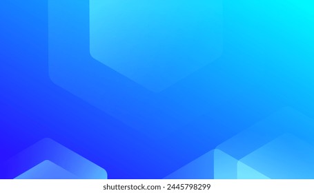 Abstract blue color background. Dynamic shapes composition. Vector template minimalist poster, pop art flyer, print, web banner
