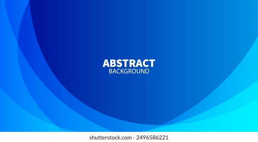 Abstract blue color background. Dynamic shapes composition