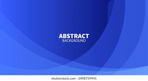 Abstract blue color background. Dynamic shapes composition.