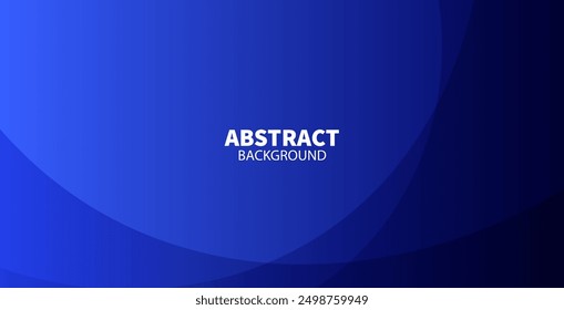 Abstract blue color background. Dynamic shapes composition.
