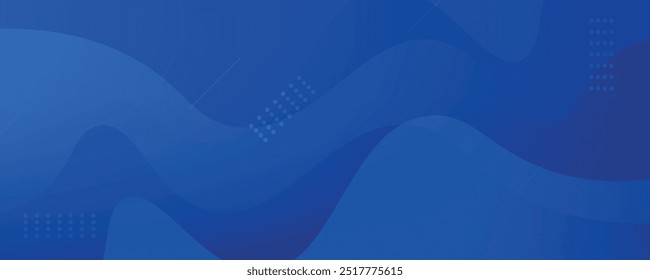 Abstract blue color background. Dynamic shapes composition. Eps10 