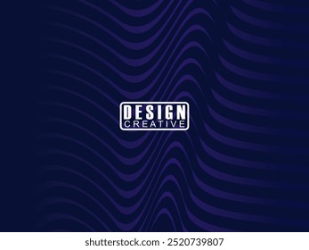 Fundo de cor azul abstrato. Composição dinâmica da forma. Ilustração do vetor de fundo de gradiente azul.
