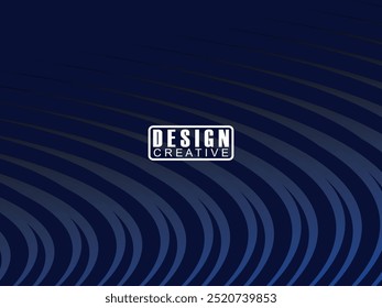 Fundo de cor azul abstrato. Composição dinâmica da forma. Ilustração do vetor de fundo de gradiente azul.