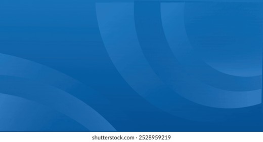Abstrakter blauer Farbhintergrund. Dynamische Formenzusammensetzung. Vektorgrafik