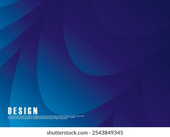 Abstract blue color background. Dynamic shape composition. Blue waves gradient cloud pattern. Blue gradient background vector illustration.