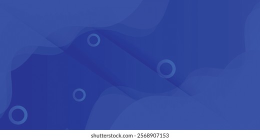 Abstract blue color background. Dynamic shapes composition. modern abstratc backgorund