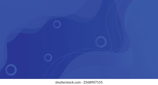 Abstract blue color background. Dynamic shapes composition. modern abstratc backgorund