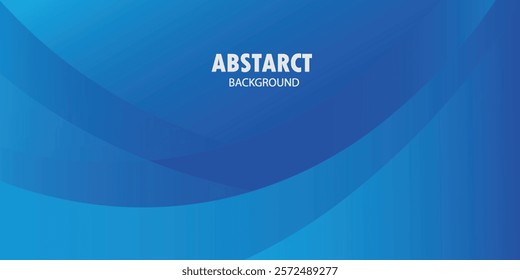 Abstract blue color background. Dynamic shapes composition. Vector illustration Eps 10 