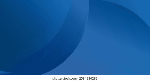 Abstract blue color background. Dynamic shapes composition. Vector illustration
