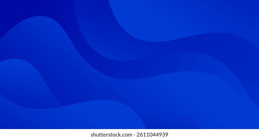 Abstract blue color background. Dynamic shapes composition. Eps10 vector