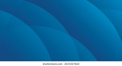 Abstract blue color background. Dynamic shapes composition. Vector illustration