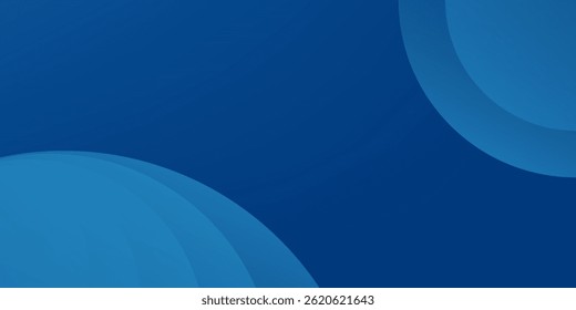 Fundo de cor azul abstrato. Composição de formas dinâmicas. Ilustração vetorial. EPS 10