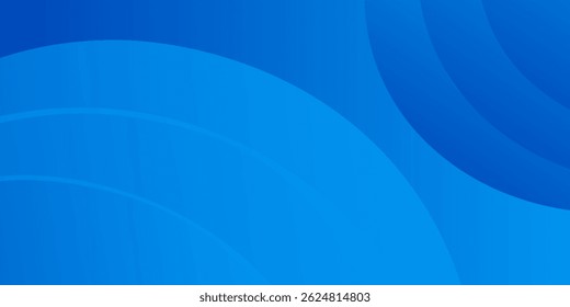 Abstract blue color background. Dynamic shapes composition. Vector illustration