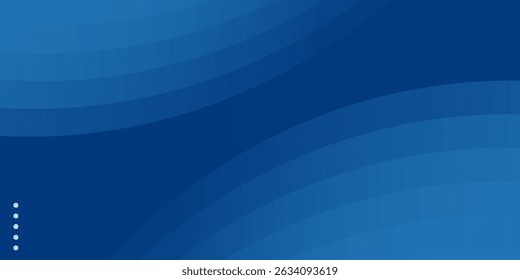 Abstract blue color background. Dynamic shapes composition. Vector illustration