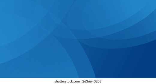 Abstract blue color background. Dynamic shapes composition. Vector illustration