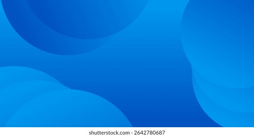 Abstract blue color background. Dynamic shapes composition. modern simple good art