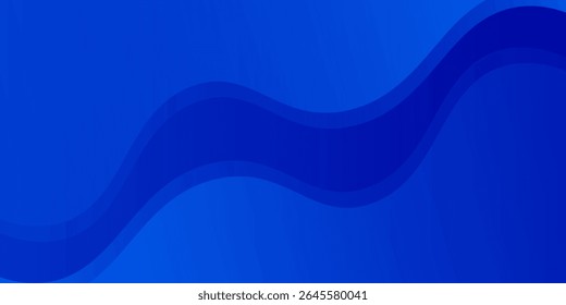 Abstract blue color background. Dynamic shapes composition. Eps10 vector