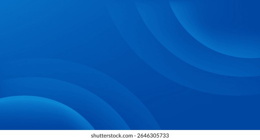 Fundo de cor azul abstrato. Composição dinâmica de formas eps 10.