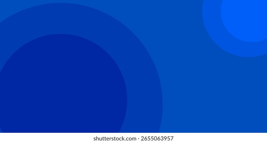Fundo de cor azul abstrato. Composição de formas dinâmicas. arte moderna simples