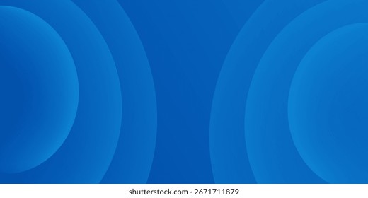 Abstract blue color background. Dynamic shapes composition. Vector illustration
