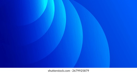 Abstractas fondo de color azul. Composición de Formas dinámicas. fondo azul degradado abstracto con círculo superpuesto.