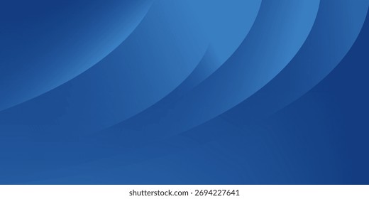 Fundo de cor azul abstrato. Composição de formas dinâmicas. Vetor Eps10